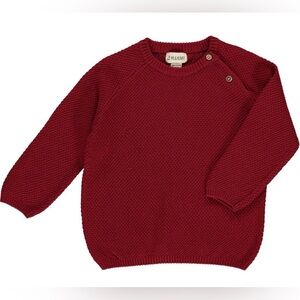 NWOT Me & Henry Burgundy Knit Sweater - 2/3 Years